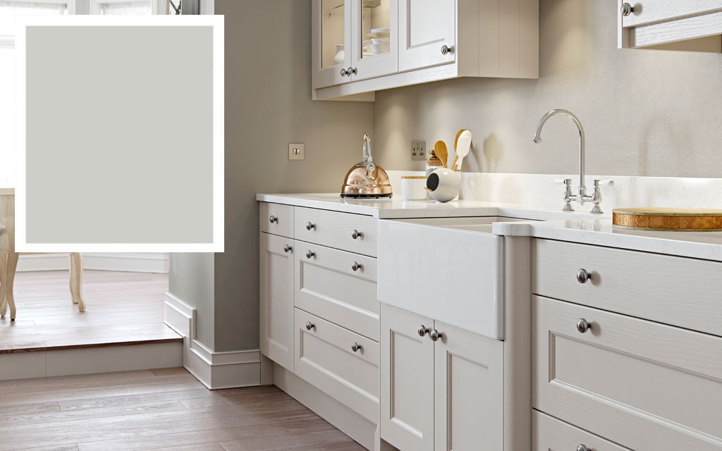 Finsbury Soft Grey Shaker kitchen