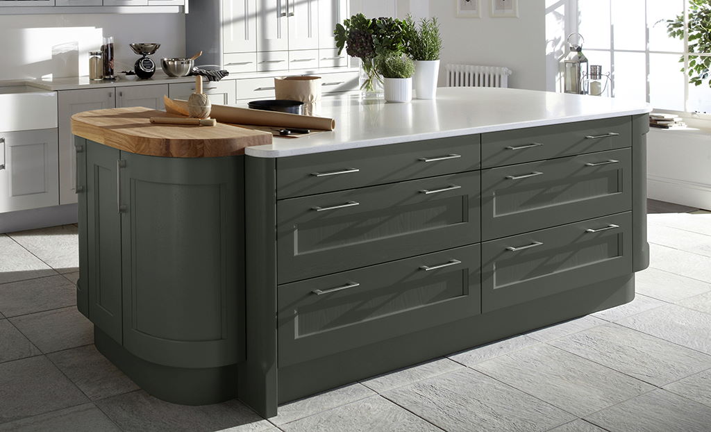 Burbidge Kew shaker seal grey
