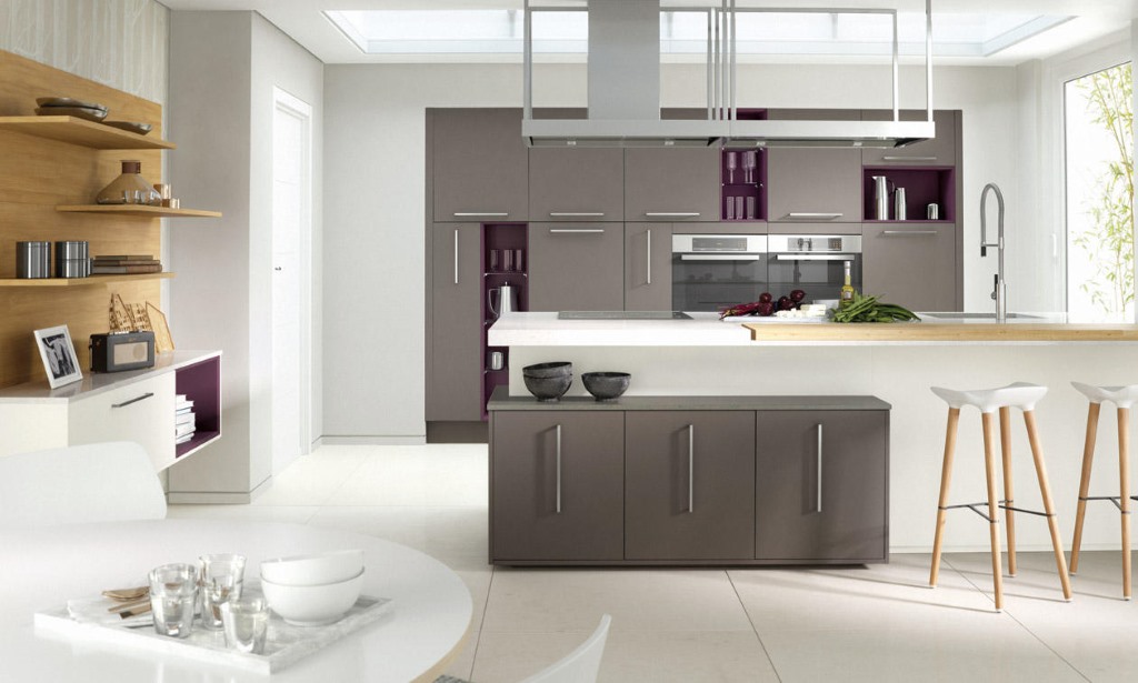Porter gloss kitchens from Second Nature