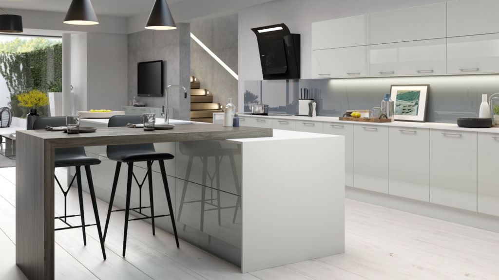 Vivo+ gloss kitchens from TKComponents