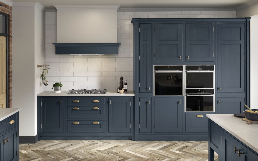 Clarendon painted inframe kitchen