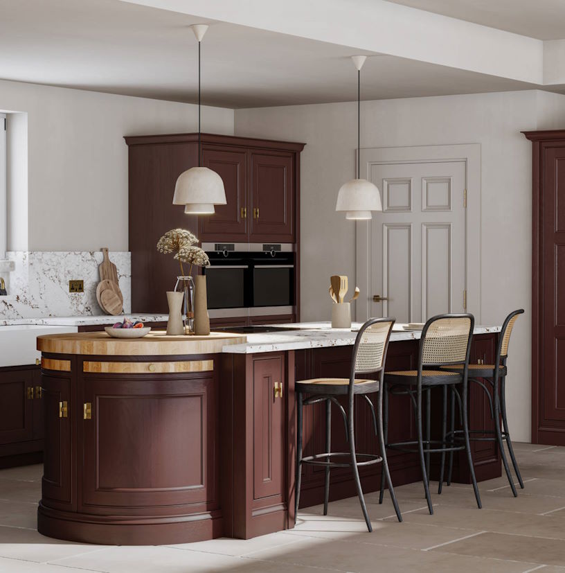 Clarendon beaded inframe kitchen