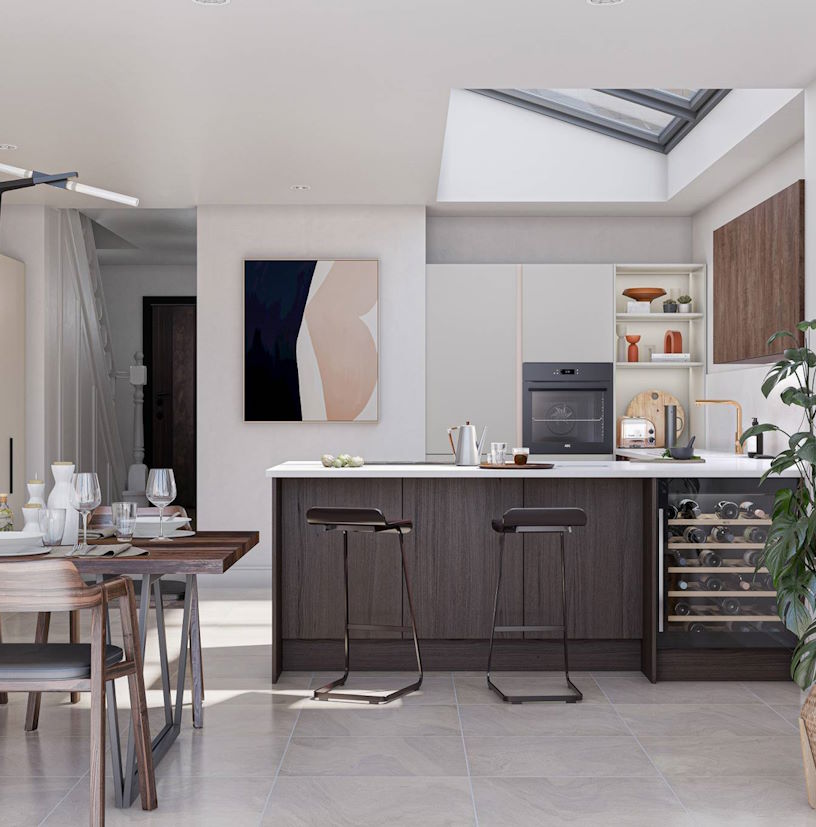 Unity stone marble kitchen
