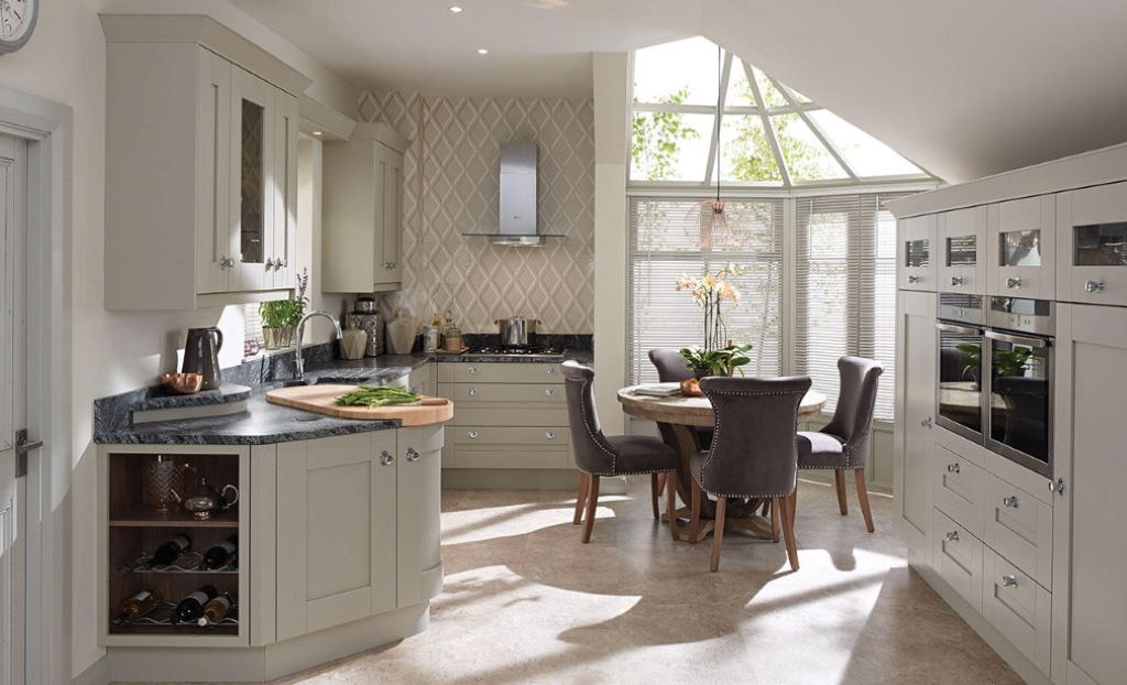 Second Nature Milbourne stone shaker kitchen