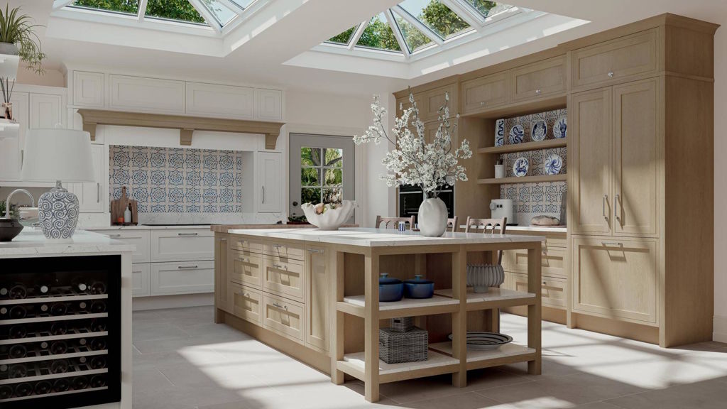 Second Nature Mornington vale oak kitchen