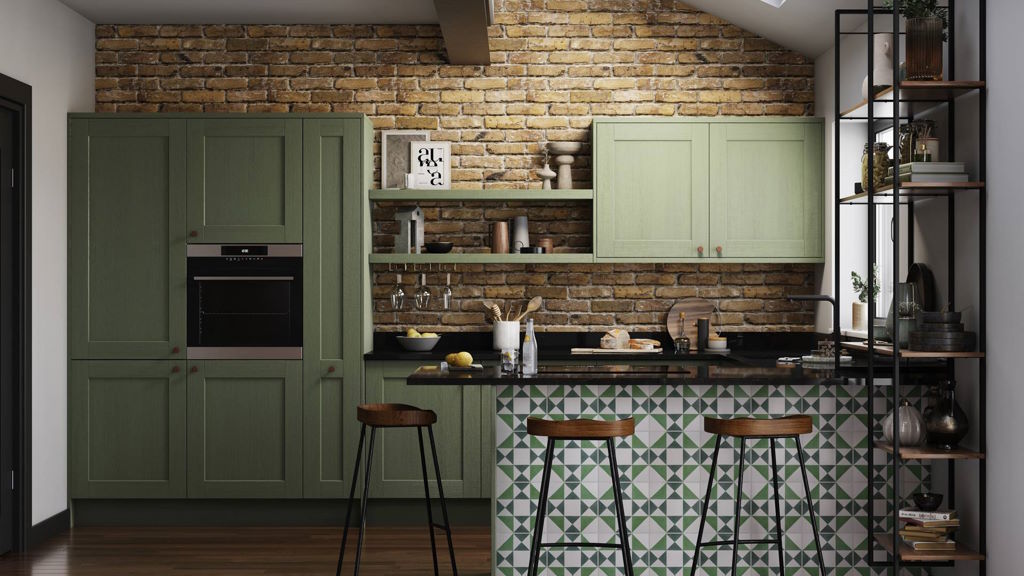 Second Nature Belsay shaker kitchen