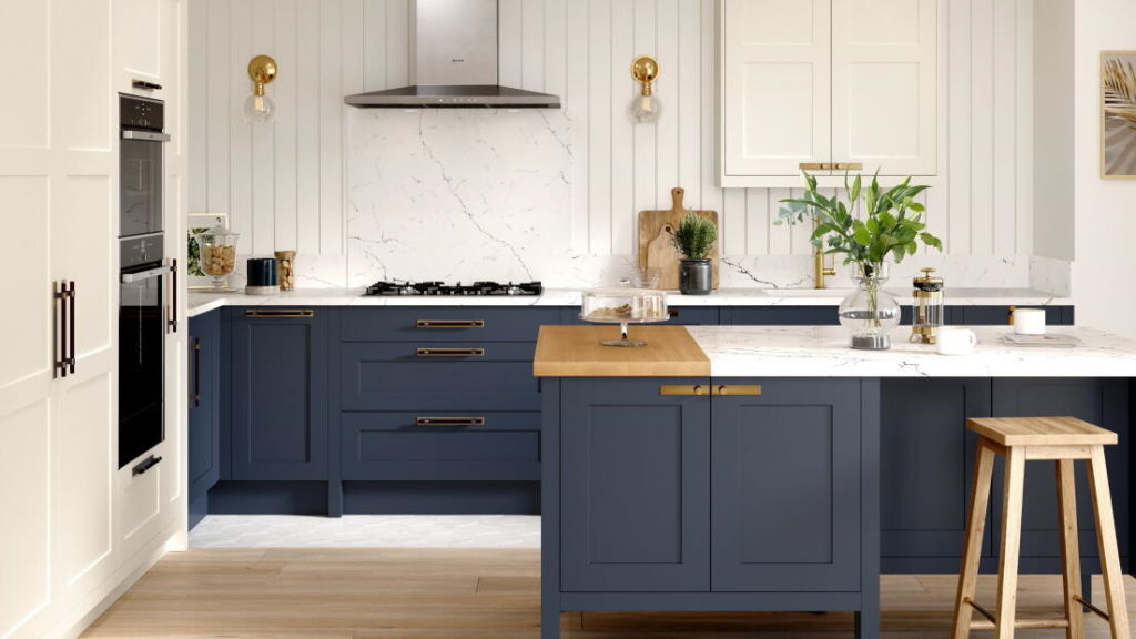 Second Nature Hunton shaker kitchen