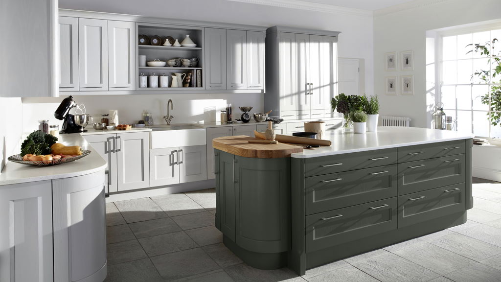 Kew shaker kitchens from Burbidge