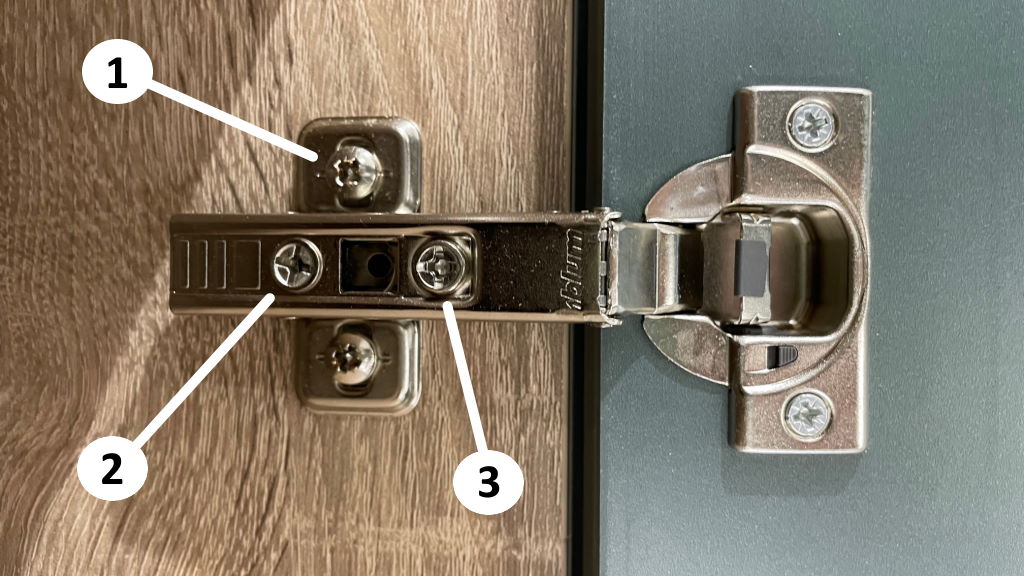 How to adjust a kitchen door