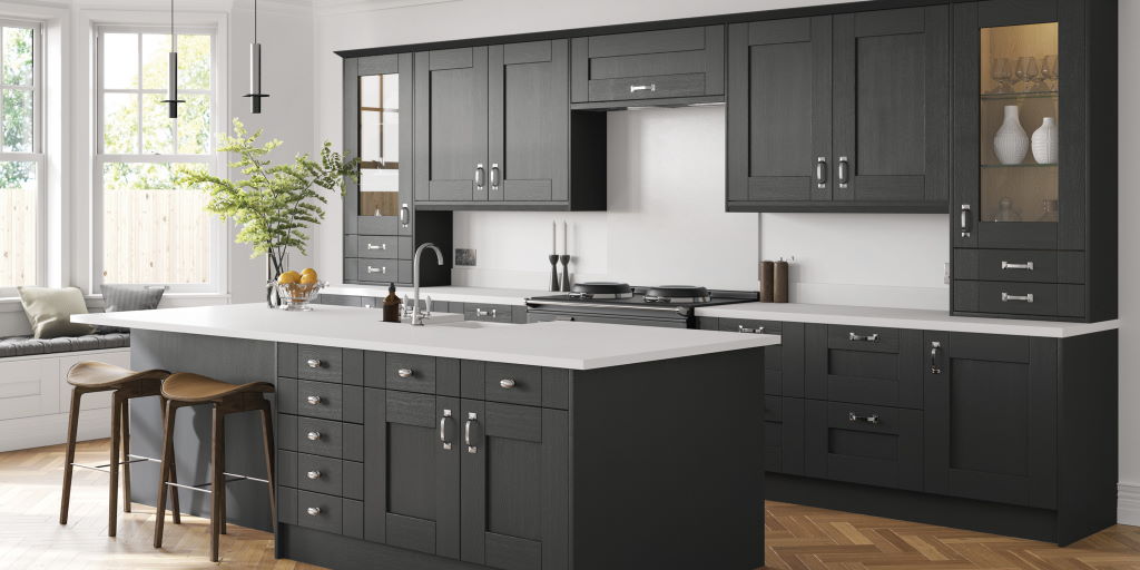 TKC Cartmel anthracite shaker kitchen