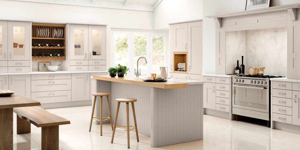 TKC Cartmel cashmere shaker kitchen