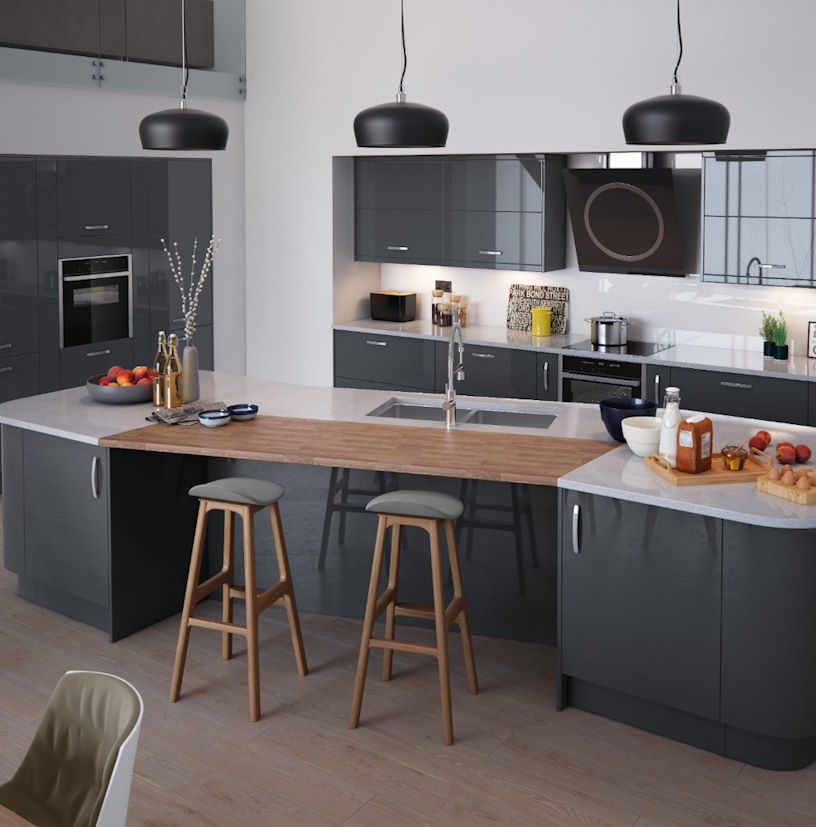 Vivo gloss kitchen