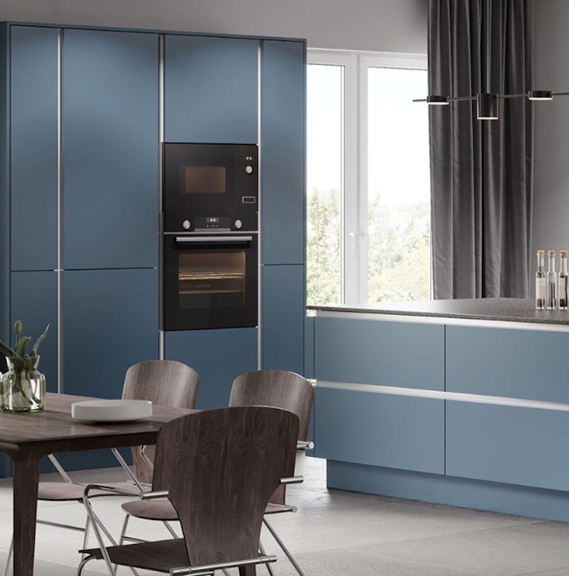 Vivo matt true handleless kitchen