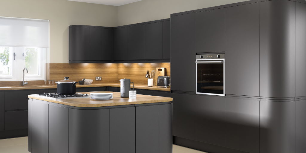 TKC Lucente matt anthracite kitchen