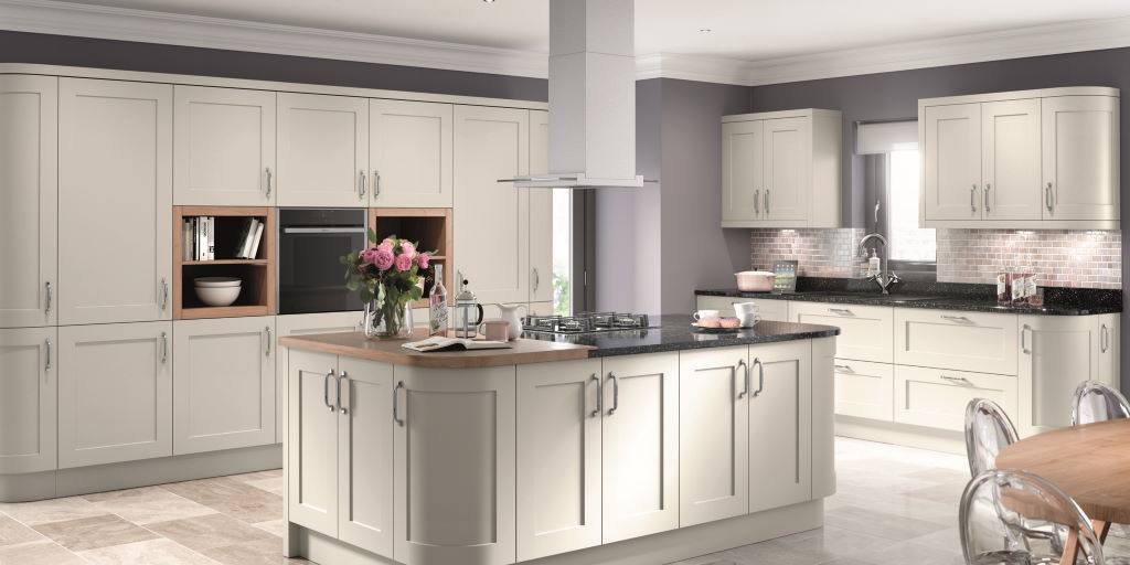 TKC Oxford light grey shaker kitchen