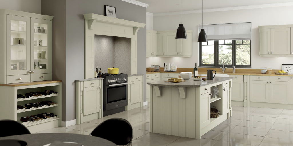 Windsor shaker painted kitchen