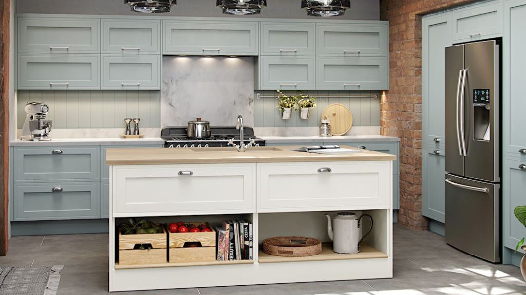 TKC Contour Durham shaker kitchen
