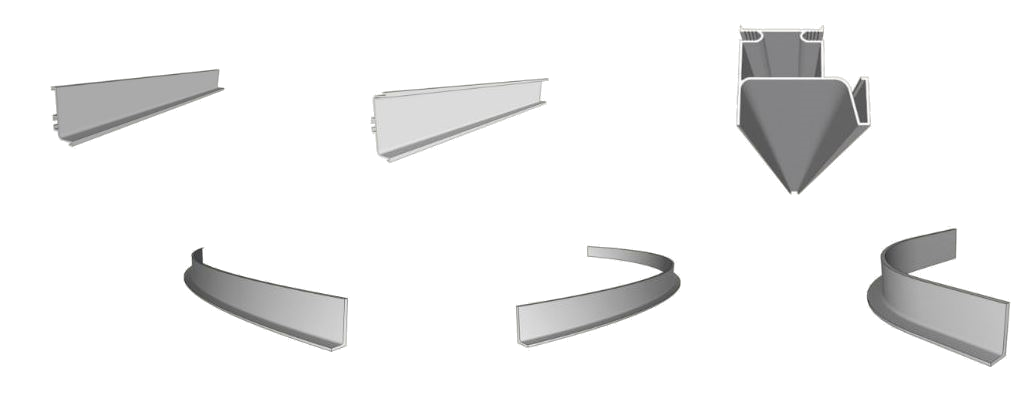 profiles for true handleless kitchen units