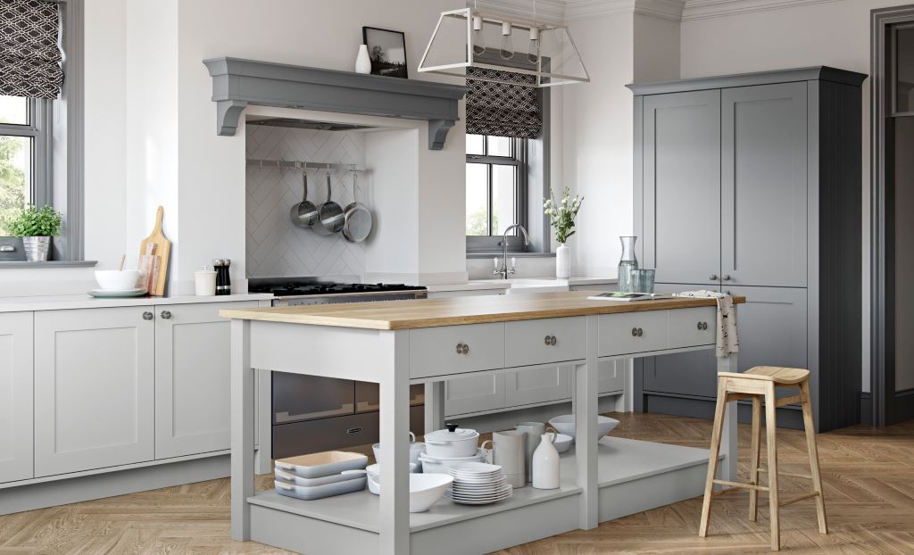 Kitchen Stori / Uform Georgia shaker dust grey