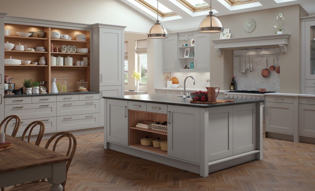 Kitchen Stori / Uform Georgia shaker light grey