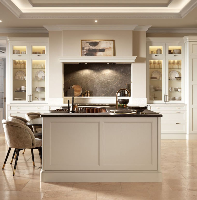 Lawrenson shaker painted kitchen