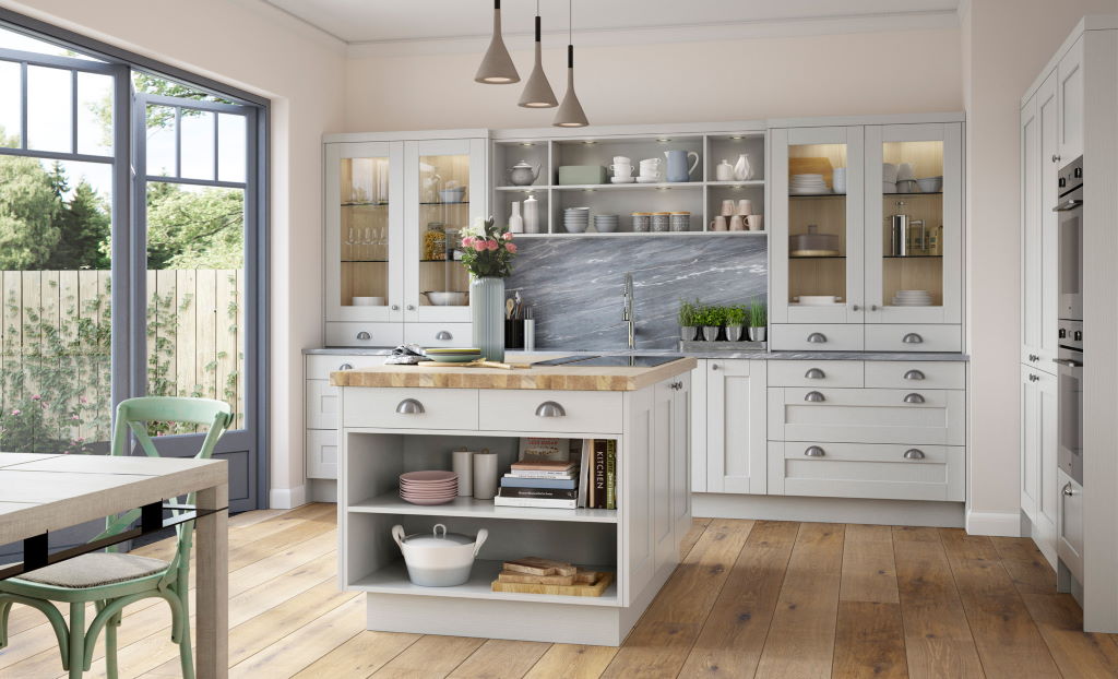 Kitchen Stori / Uform Kensington shaker light grey