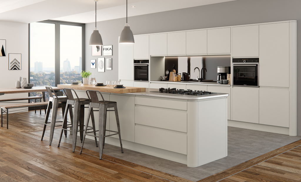 Kitchen Stori / Uform Strada matte porcelain handleless kitchen