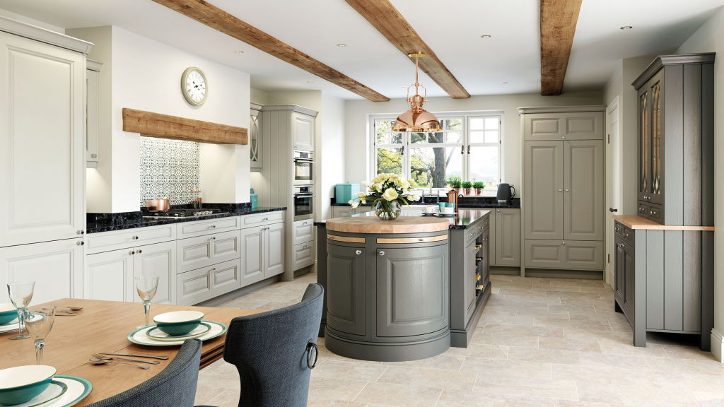 Jefferson painted classic kitchens from Kitchen Stori / Uform