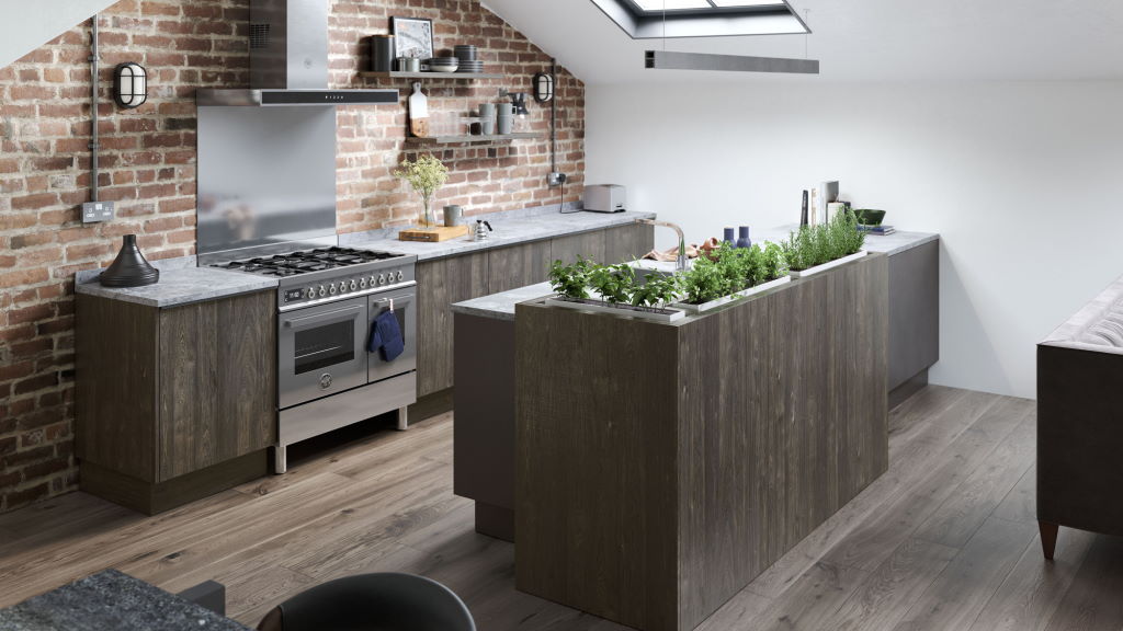 Stori / Uform Rezana modern true handleless kitchen