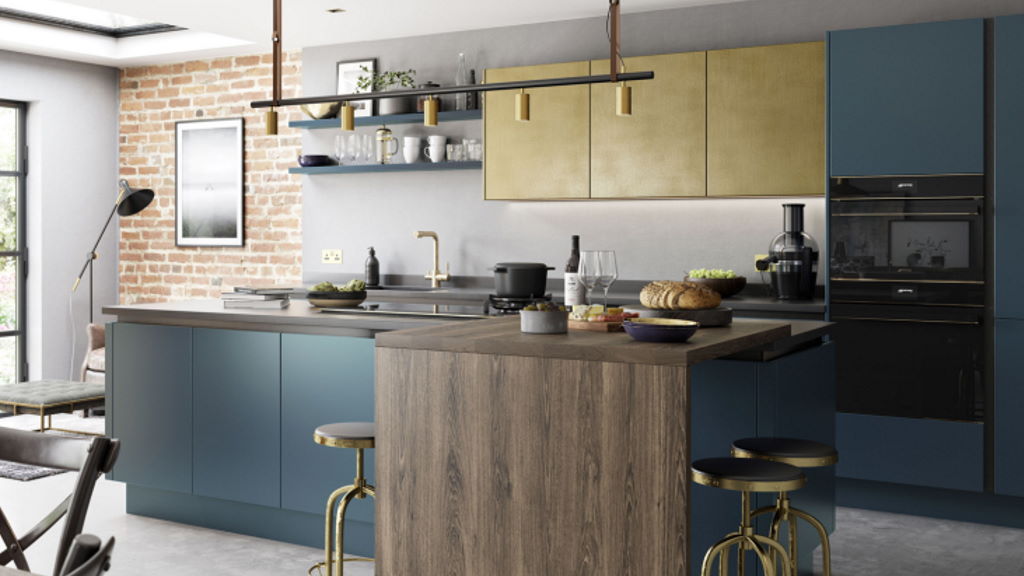 Stori / Uform Zola Painted Matt true handleless kitchen
