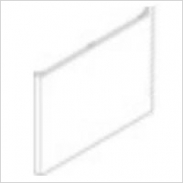 Mitred Island End Panel 684x1168x50mm