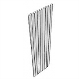 T&G End Panel 2400x650x18mm