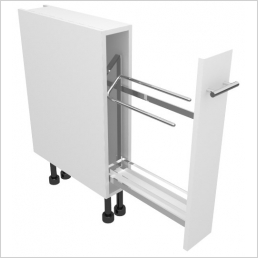 150mm Pull-Out HighlineTowel Rail Base Deluxe