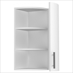 720mm High Curved Wall Unit 300x300mm