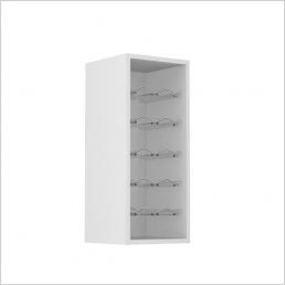 720mm High Wall Unit Wire Wine Rack 300mm