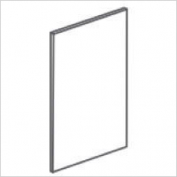Base feature end panel, 900x650x12mm