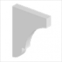 Shelf bracket 166x125x21 (1)