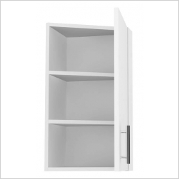 720mm High Angled Wall Unit 400mm Door 30 Degree Angle