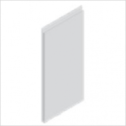 Feature base end panel: 900x650x22