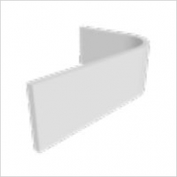 Quadrant plinth: 150x506x366